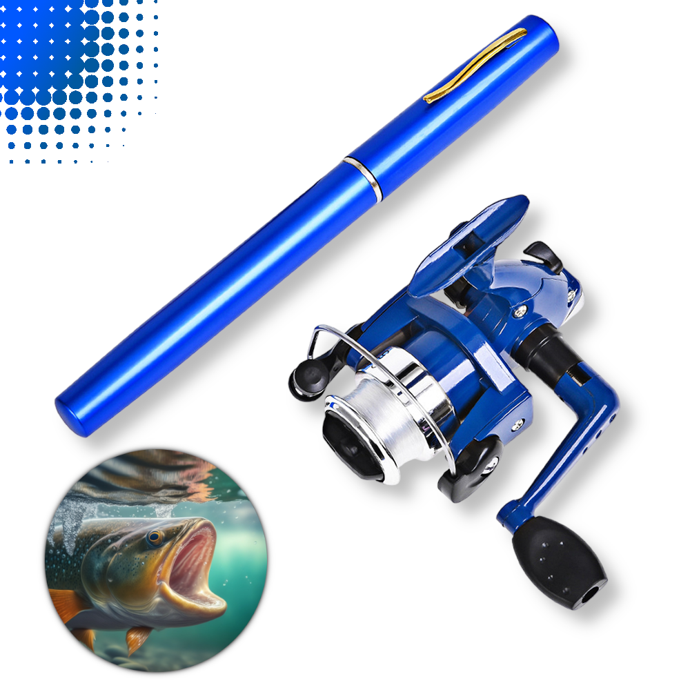Pen Fishing Rod + Pocket REEL
