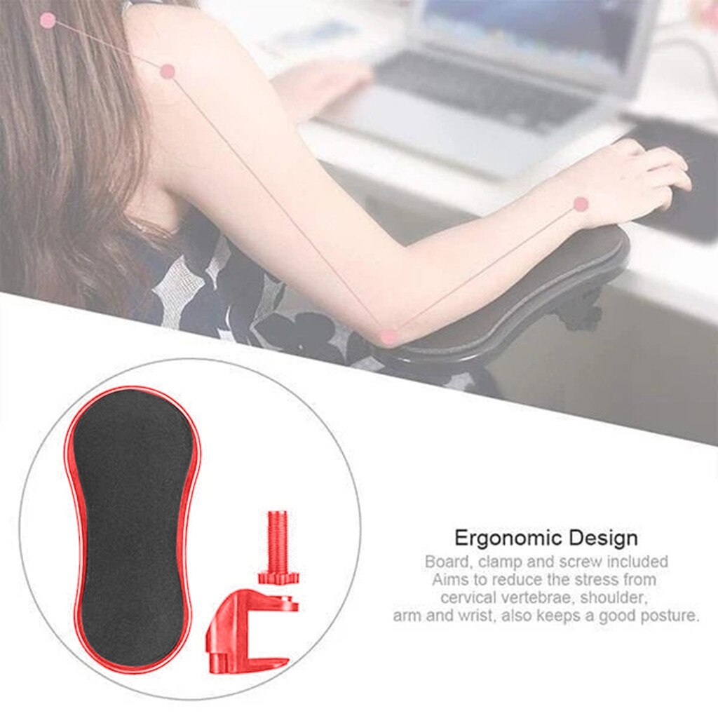 Desk Extender Arm Wrist Rest Support