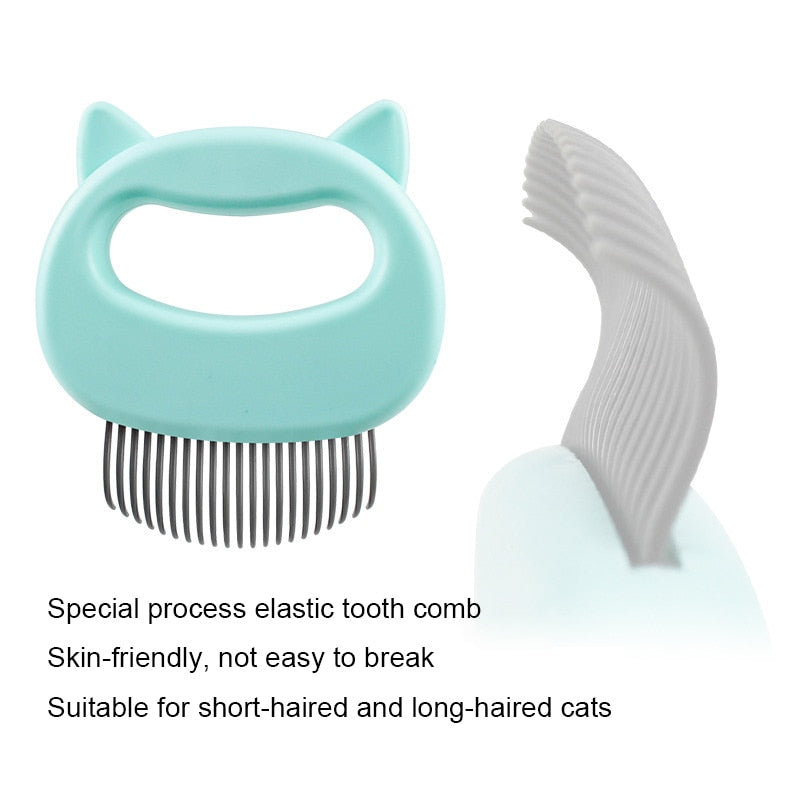 Elastic, Soft Cat Hair Removal, Grooming Tool