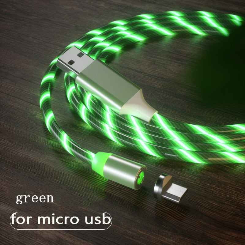 Magnetic Luminous Mobile Phone Cable