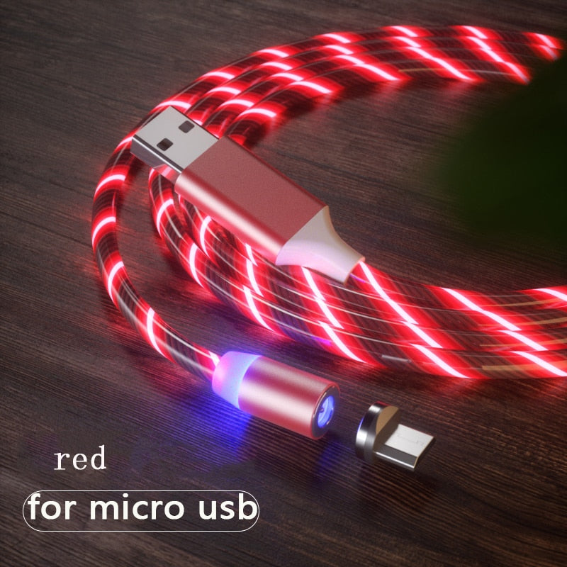 Magnetic Luminous Mobile Phone Cable